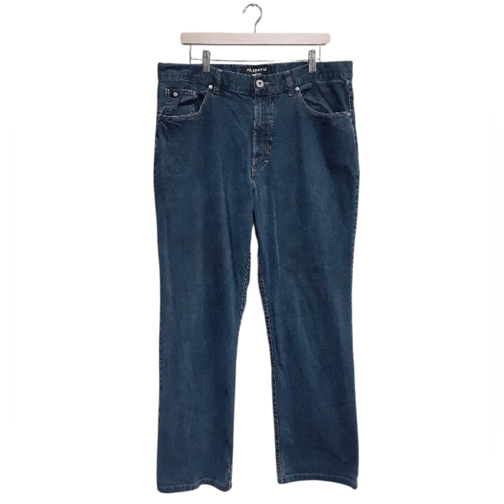 Alberto Men's Jeans Tommy Stretch Ring Comfort Fit Size 36